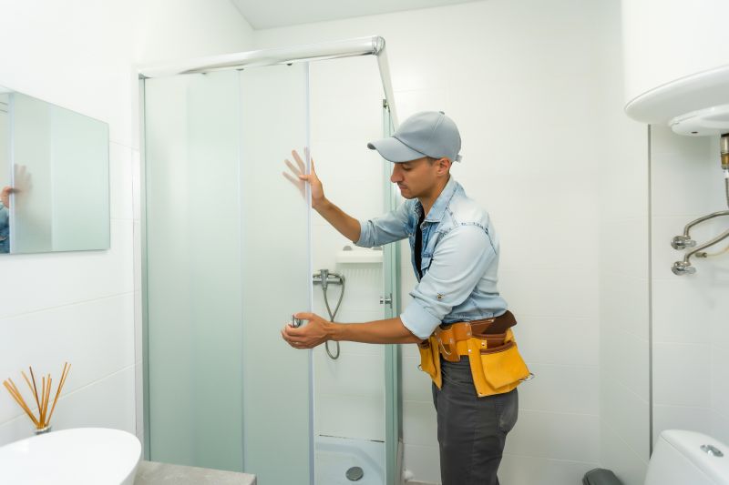 Glass Shower Door Installation in Conroe, TX