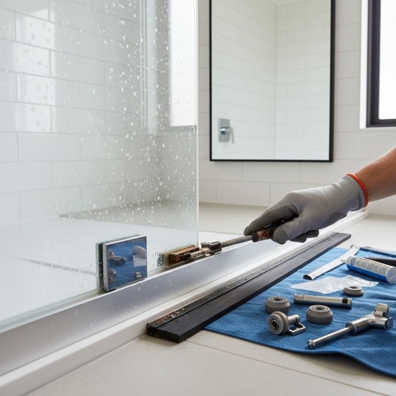 Glass Shower Door Repair in Alpharetta, GA