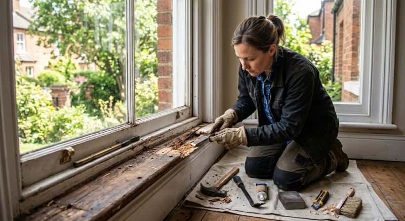 Window Sill Replacement in Alpharetta, GA